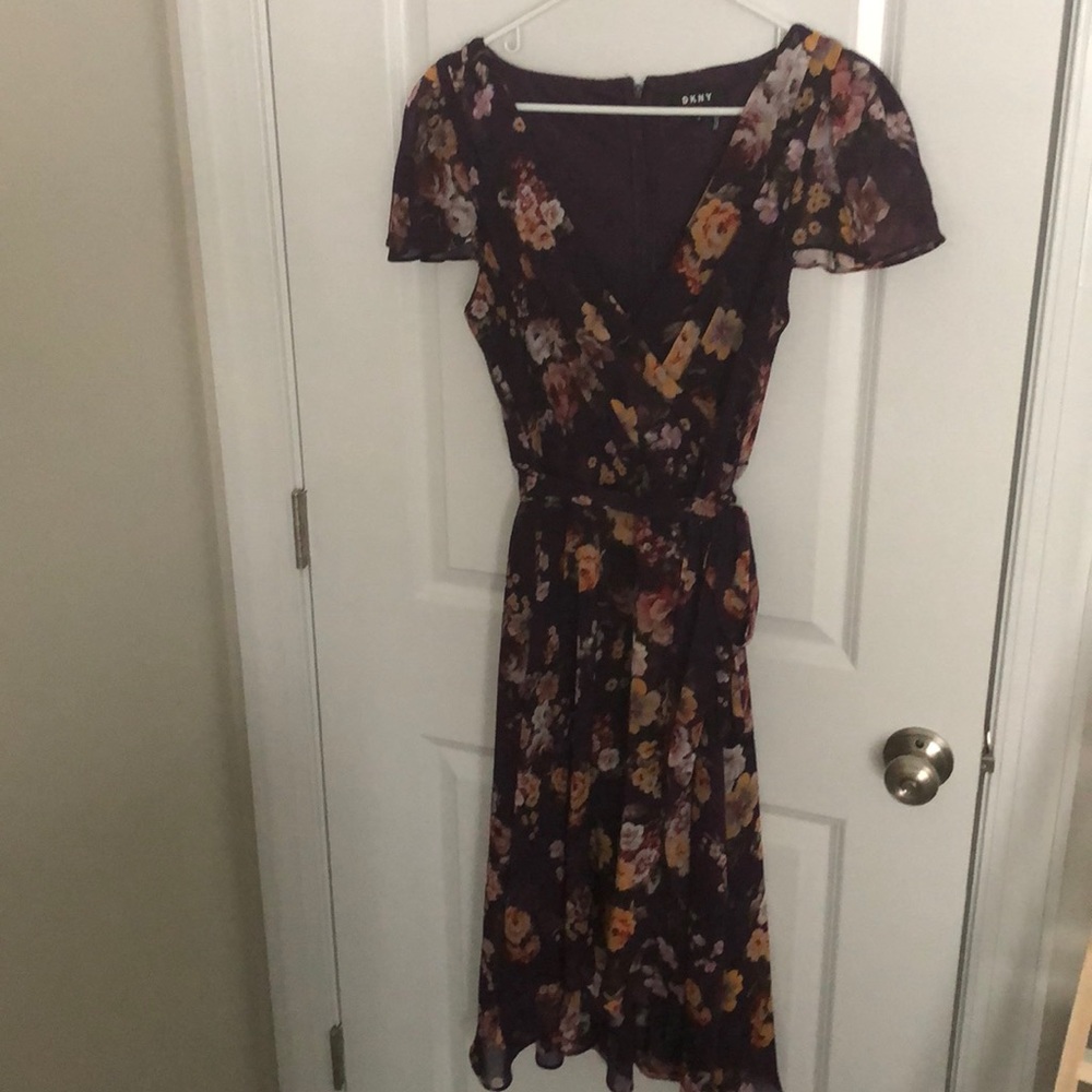 DKNY Spring Dress Multicolor/Flowers
